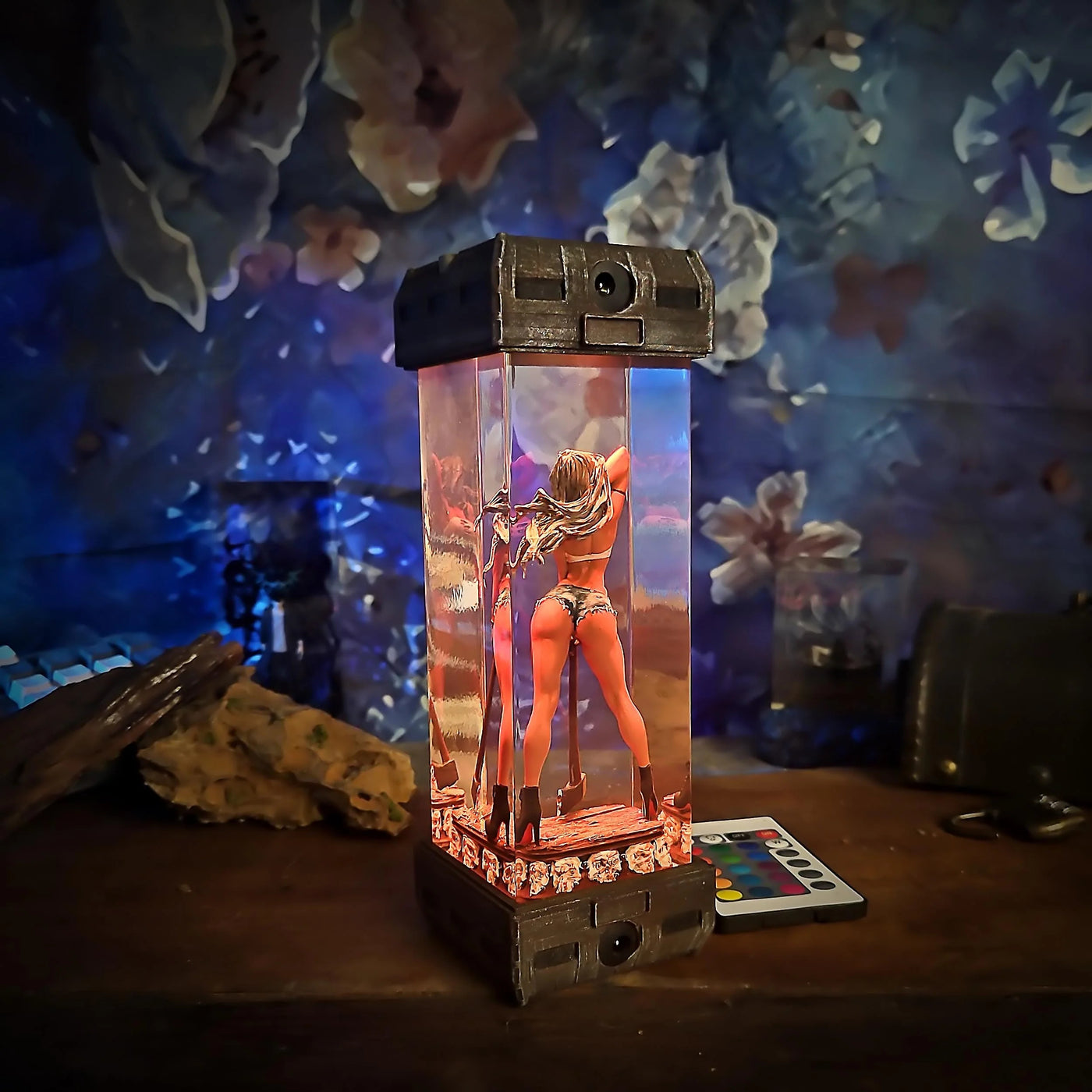 Jason Girl Horror Resin Lamp