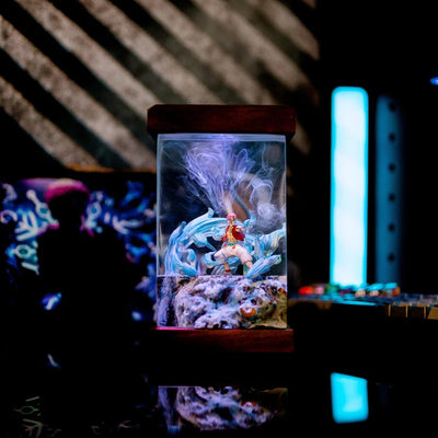 Akaza Demon Slayer Resin Lamp