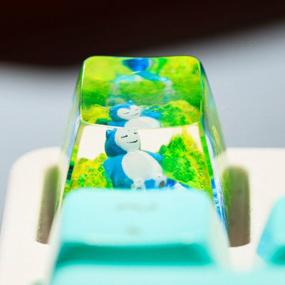 Pokemon - Snolax Artisan Keycap  9