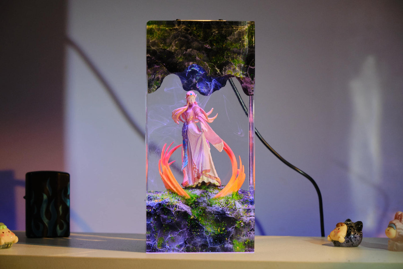 Princess Zelda Resin Lamp