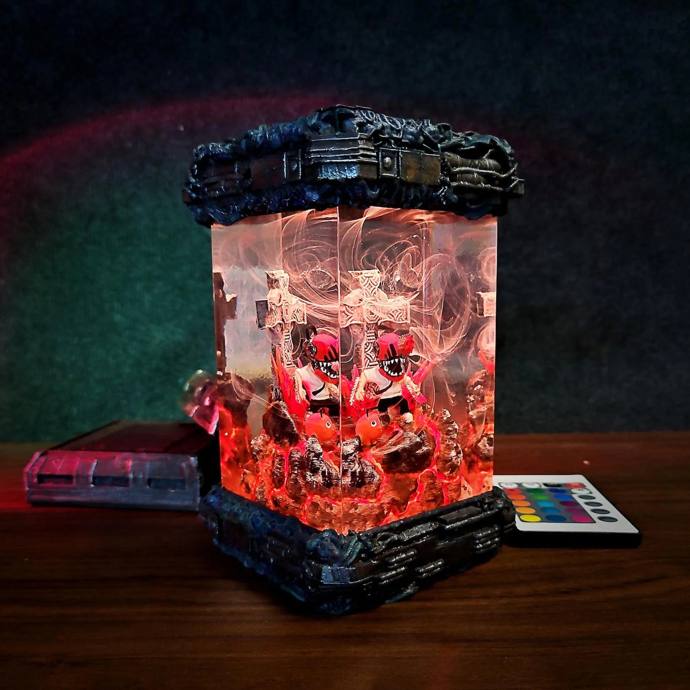 Chainsaw Man Resin Lamp