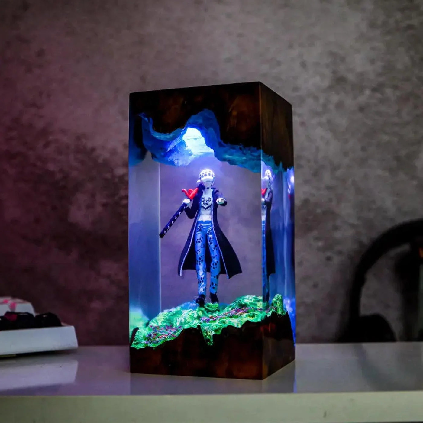 Trafalgar D Law Resin Lamp