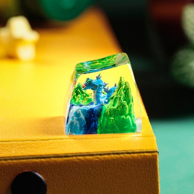 Pokemon - Suicune Artisan Keycap  6