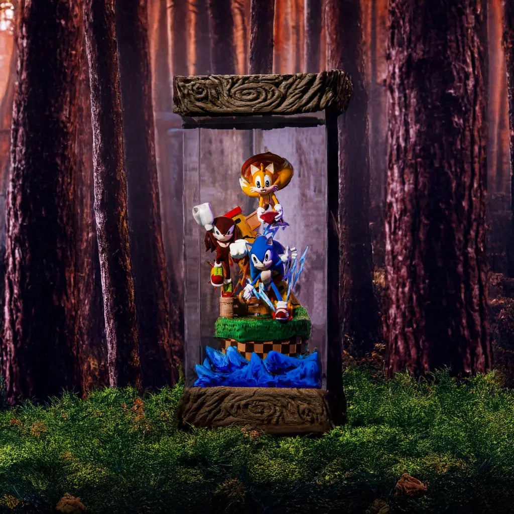 Team Sonic Resin Lamp