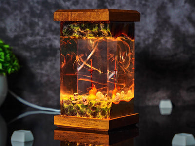 Chosen Undead Dark Souls Resin Lamp