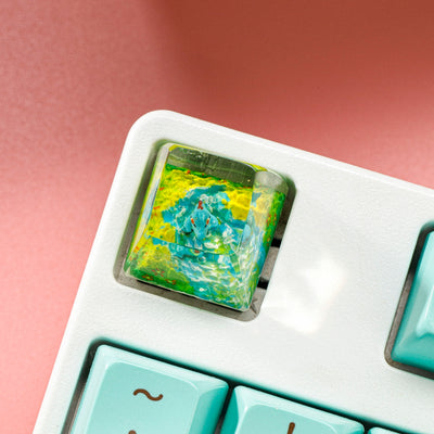 Pokemon - Totodie Artisan Keycap