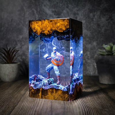 Captain America Night Light