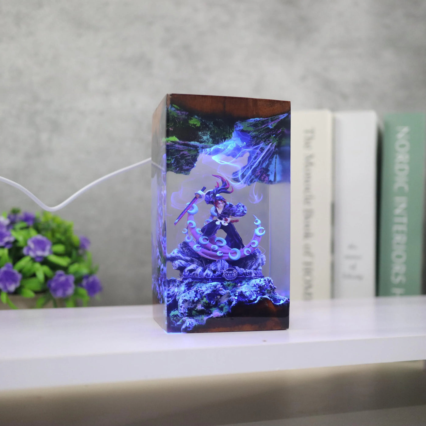 Kokushibo Demon Slayer Resin Lamp