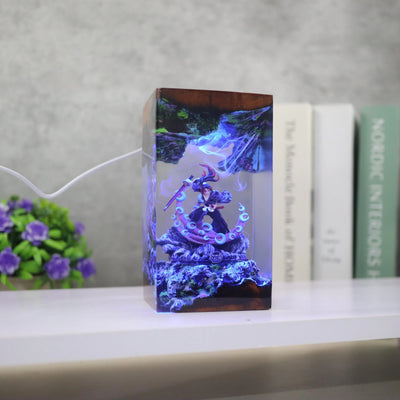 Kokushibo Demon Slayer Resin Lamp