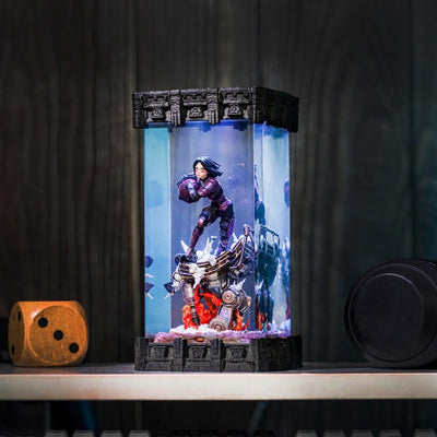Alita Battle Angel Epoxy Night Lamp