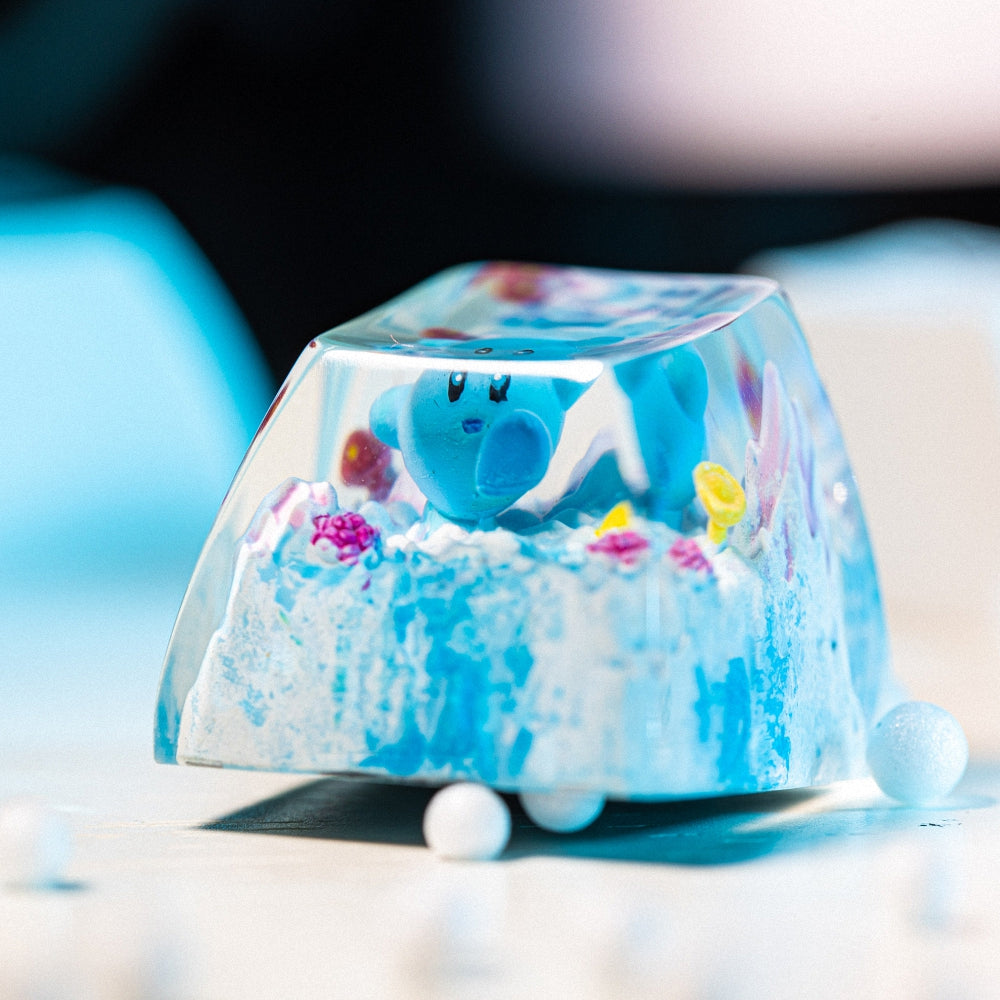 Pokemon - Suicune Artisan Keycap  3