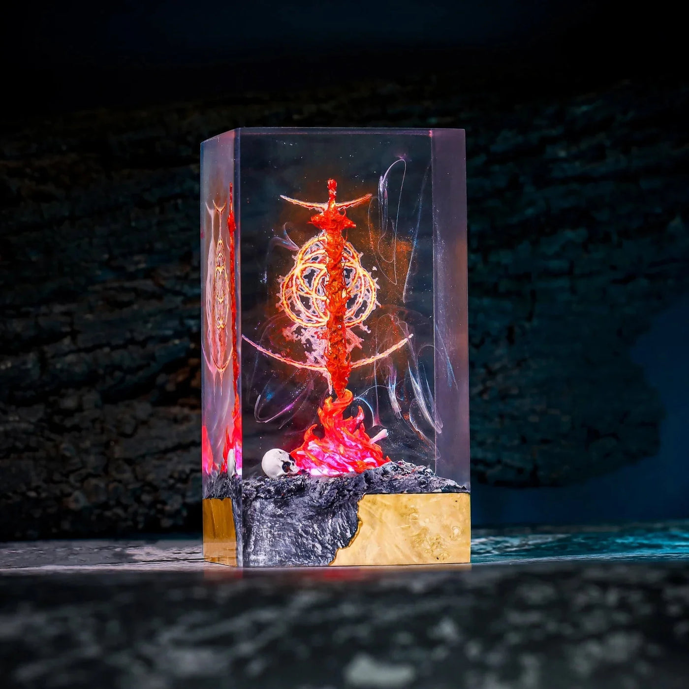 Elden Ring Tree Resin Lamp