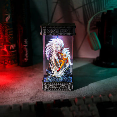 Saitama vs Boros One Punch Man Lamp