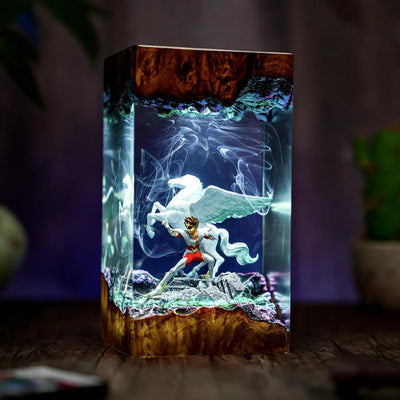 Pegasus Saint Seiya Resin Lamp