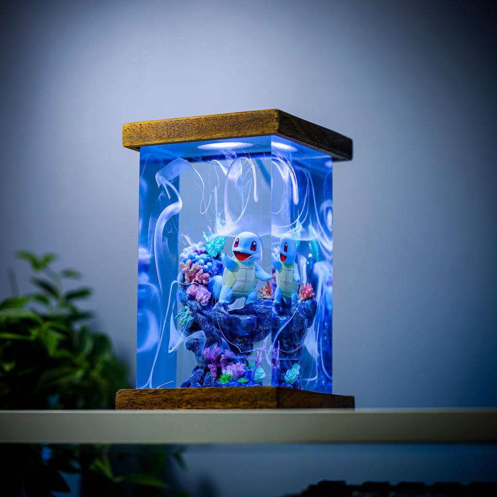 Squirtle Pokemon Night Lamp