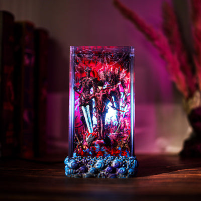 Sung Jinwoo Shadow monarch vs Igris Beru Solo Leveling Resin Lamp