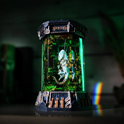 Raptor Dinosaur Incubator Resin Lamp  2