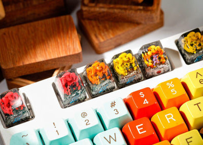 YELLOW KYUUBI NARUTO – ARTISAN KEYCAP