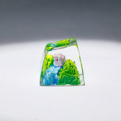 Pokemon - Swirlix Artisan Keycap