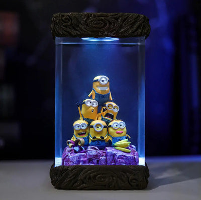 Minions Resin Lamp