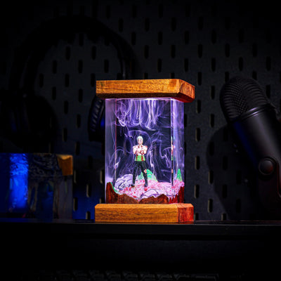 Zoro One Piece Resin Lamp