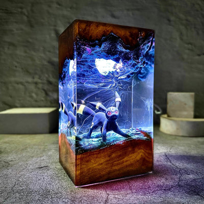 Umbreon Moonlight Pokémon Resin Lamp