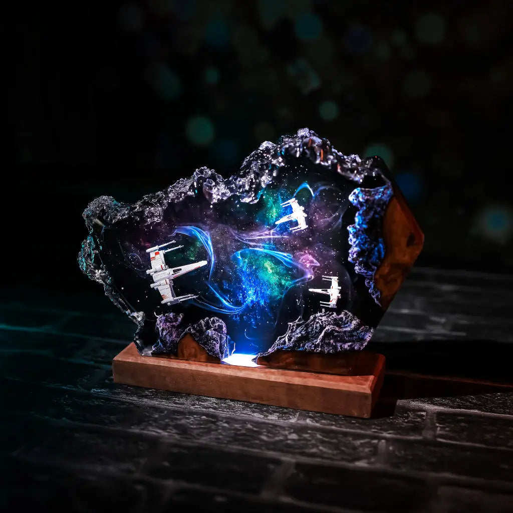 Star Wars X-wing Starfighter Resin Lamp