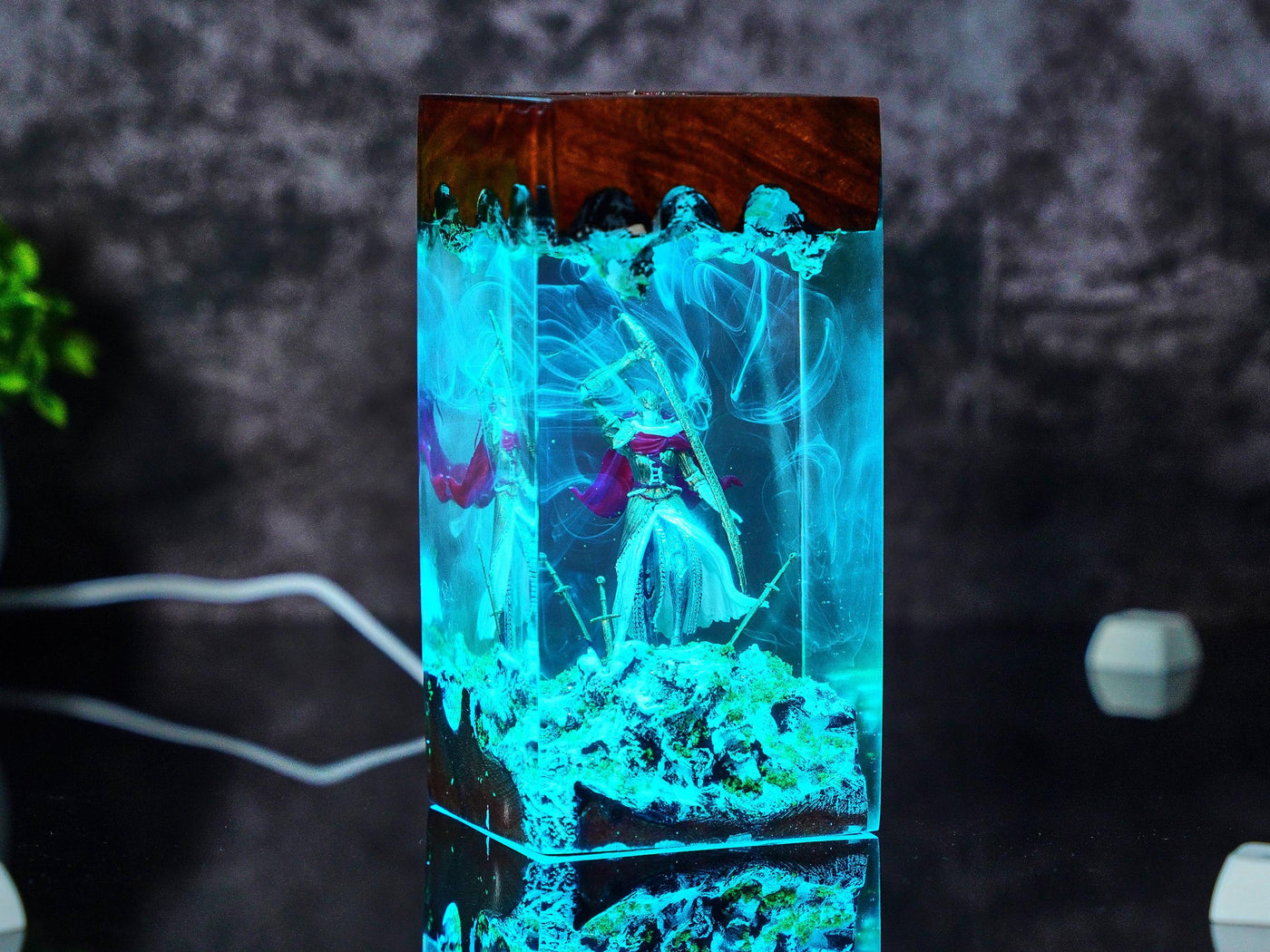 Malenia Elden Ring Resin Lamp