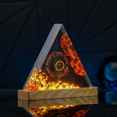 Dark Ring Lord of the Rings Resin Lamp