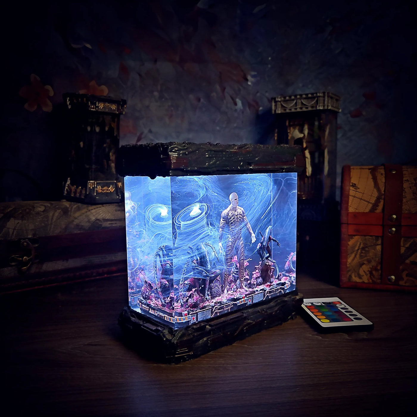 Engineer Prometheus Alien Resin Lamp