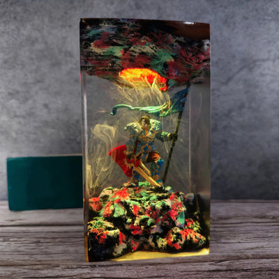 Varian Wrynn Warcraft 3 Resin Lamp