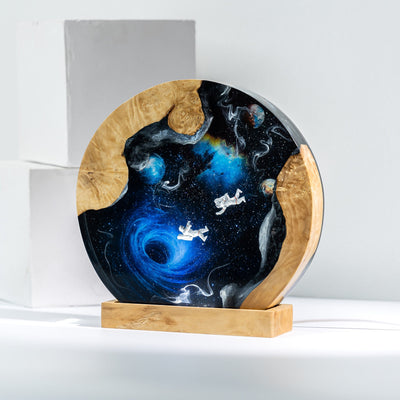 Interstellar Resin Lamp – Custom Night Light