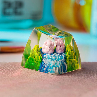 Pokemon - Swirlix Artisan Keycap  3