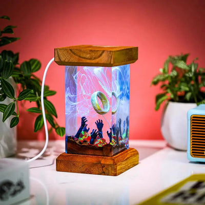 The One Ring The Lord of the Rings Resin Lamp