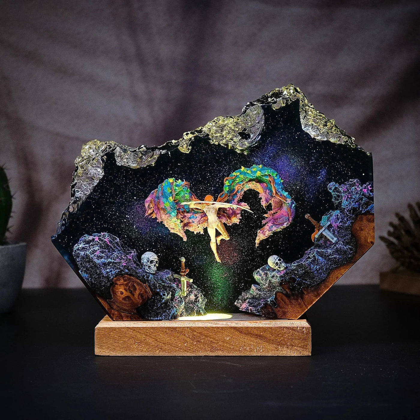 Malenia Elden Ring Resin Lamp