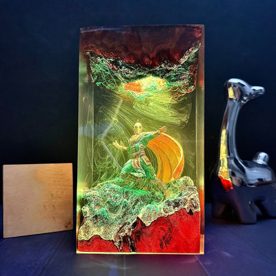 Moon Knight Marvel Resin Lamp