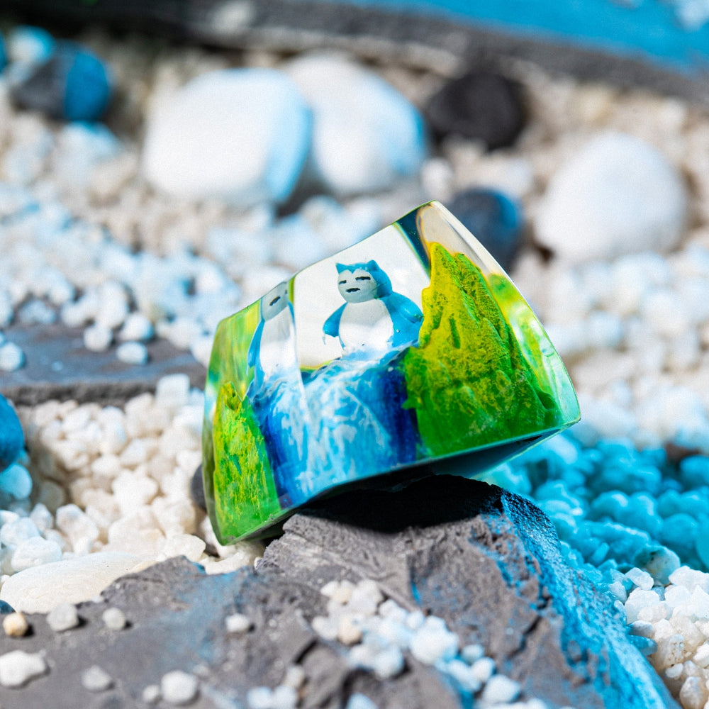 Pokemon - Snolax Artisan Keycap  7