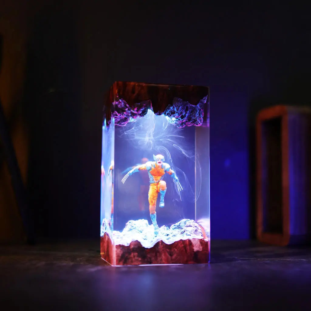 Wolverine X-Men Marvel Resin Lamp