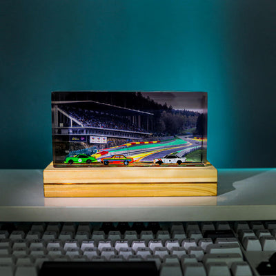 Car Racing Diorama Night Lamp