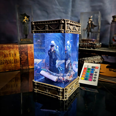 Harry Potter & Lord Voldemort Resin Lamp
