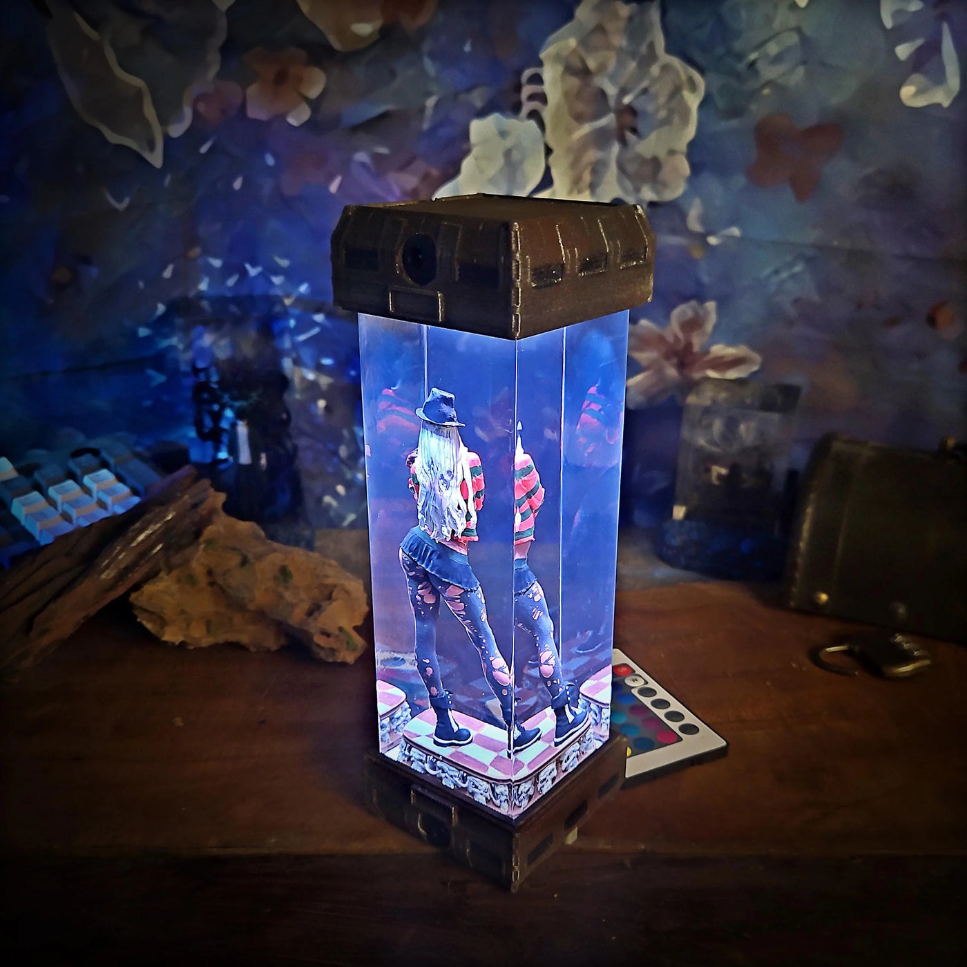 Jason Girl Horror Resin Lamp