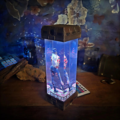 Jason Girl Horror Resin Lamp