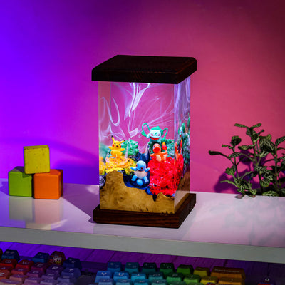 Pokemon Starter Resin Lamp