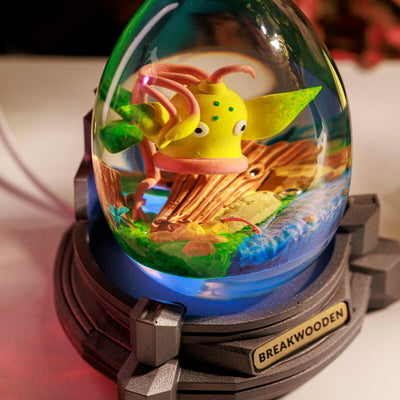 Weepinbell Resin Lamp Egg