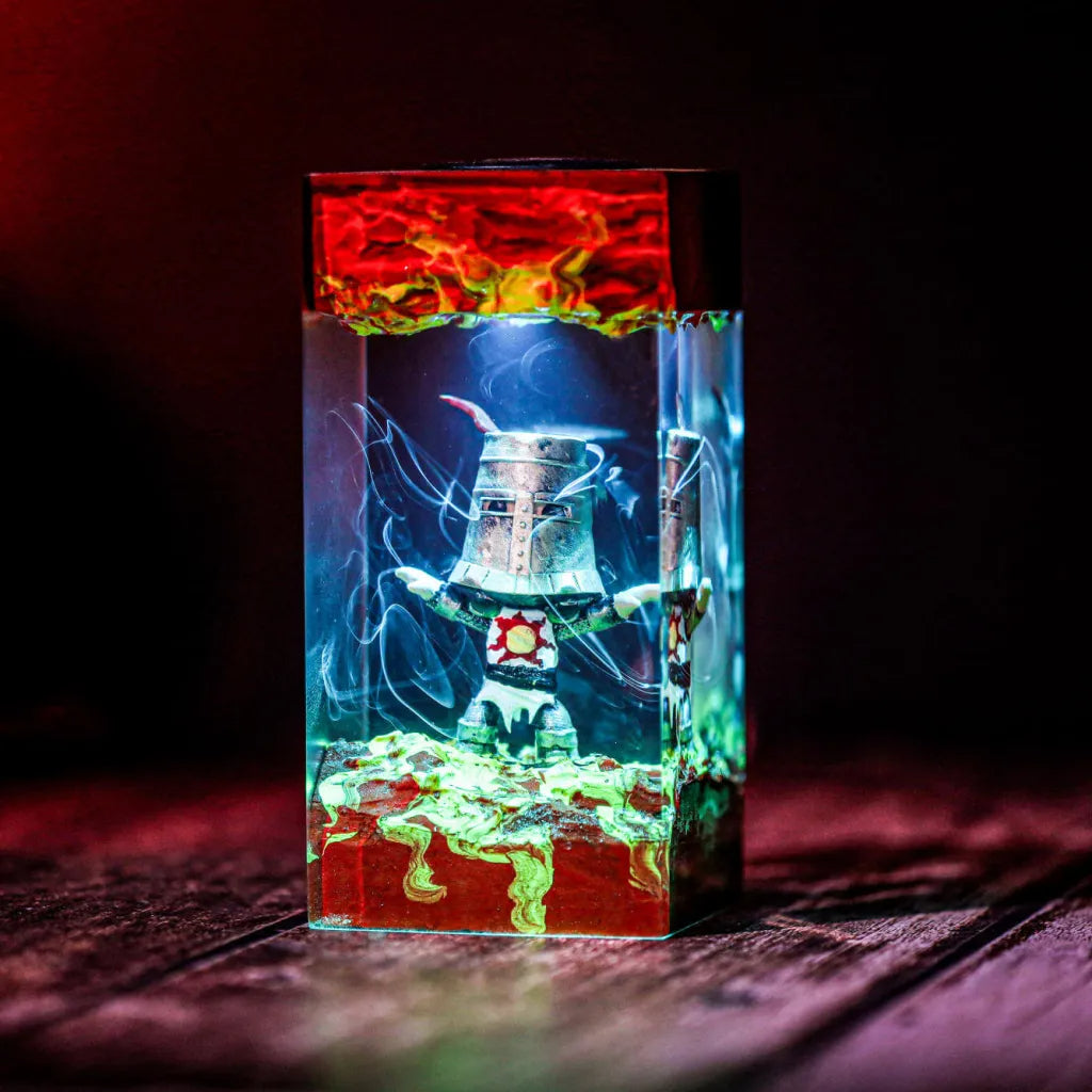 Dark Souls Solaire of Astoria Statue Resin Lamp