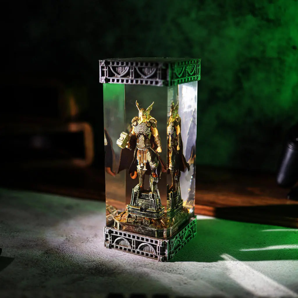 Thor Epoxy Resin Resin Lamp  2