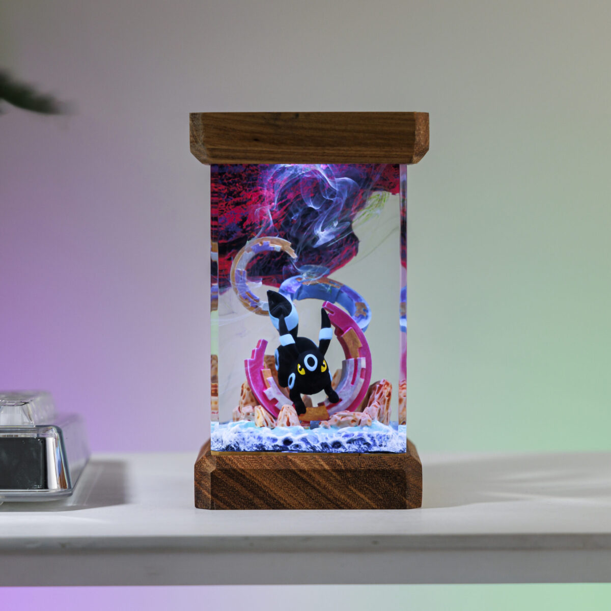 Umbreon Pokemon Resin Diorama Lamp 1