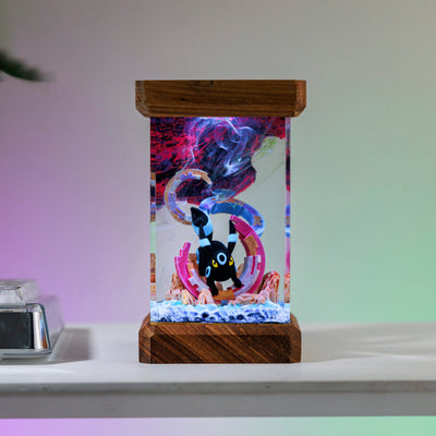 Umbreon Pokemon Resin Diorama Lamp 1