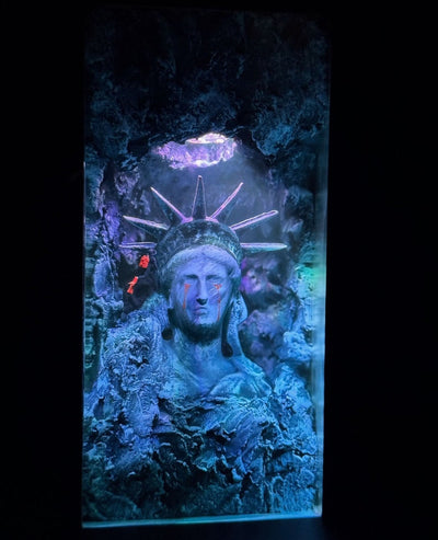 Jesus Christ Resin Lamp