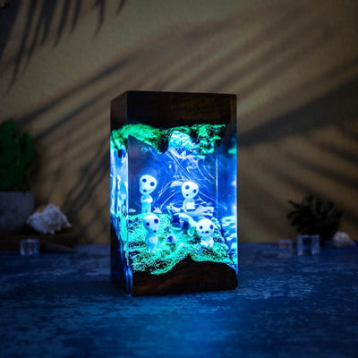 The Forest Epoxy Lamp